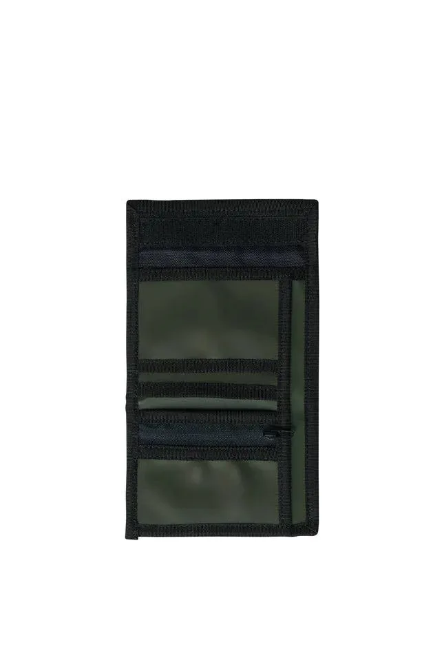 Cartera Rains Velcro Wallet Verde