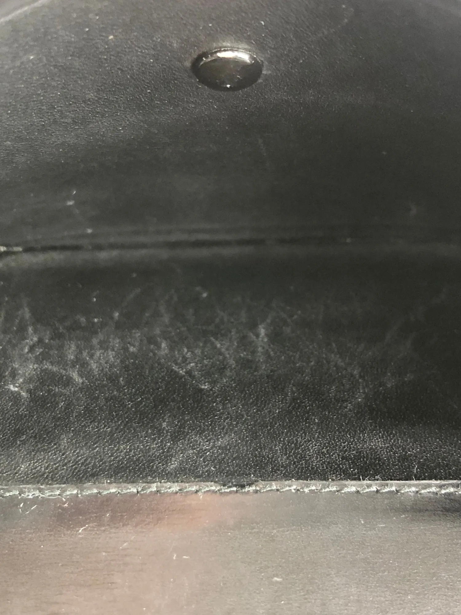 Cartier Trifold Wallet Black Vintage c3eb42