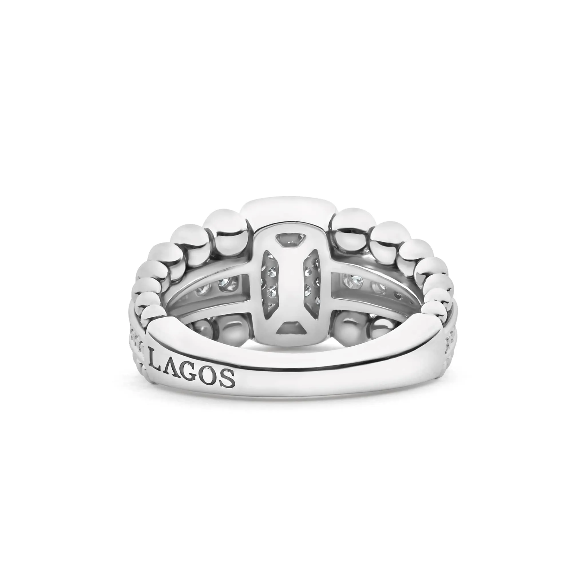 Caviar Spark Small Diamond Statement Ring