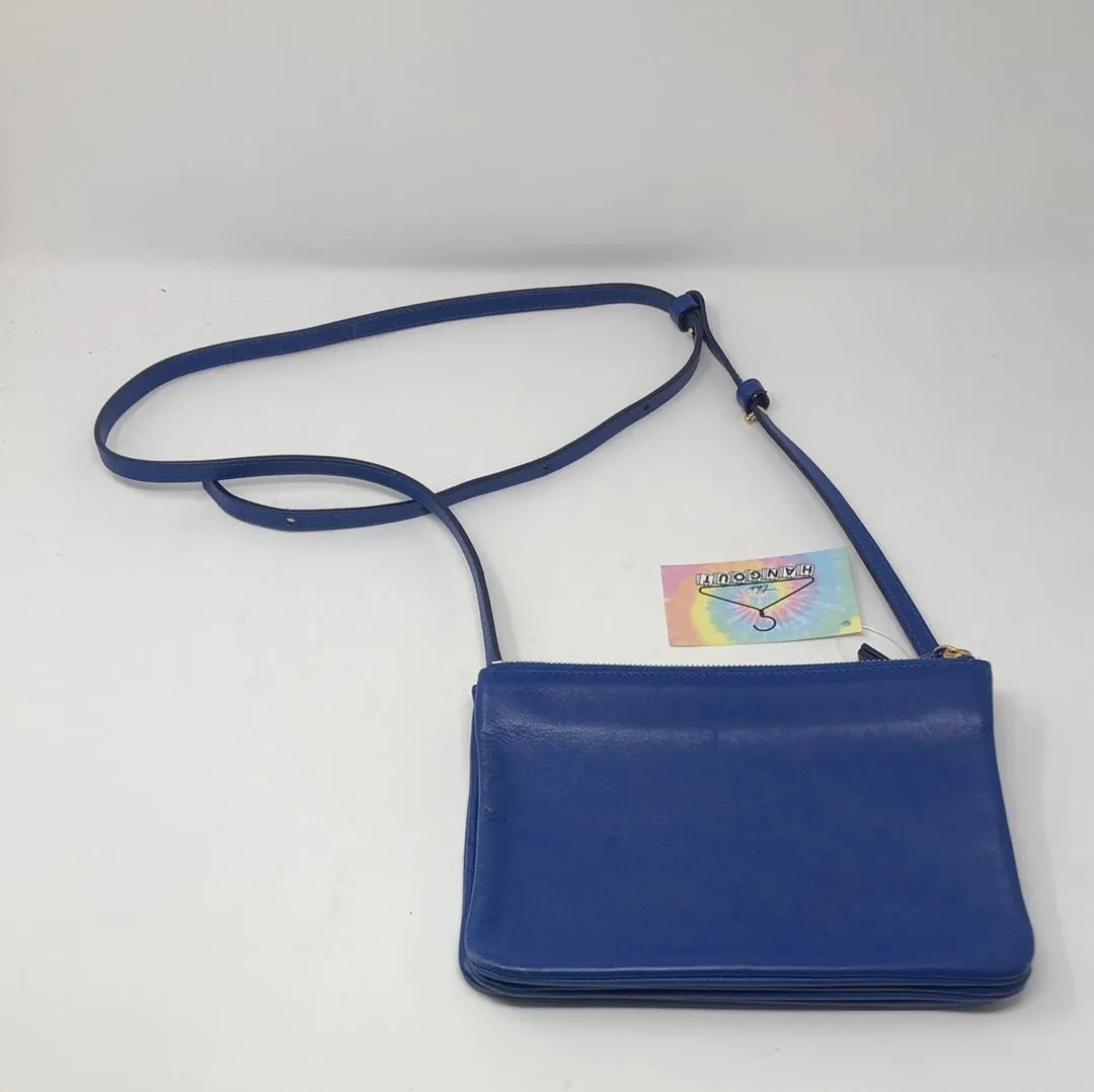 Celine Royal Blue Tri-bag Crossbody Bag