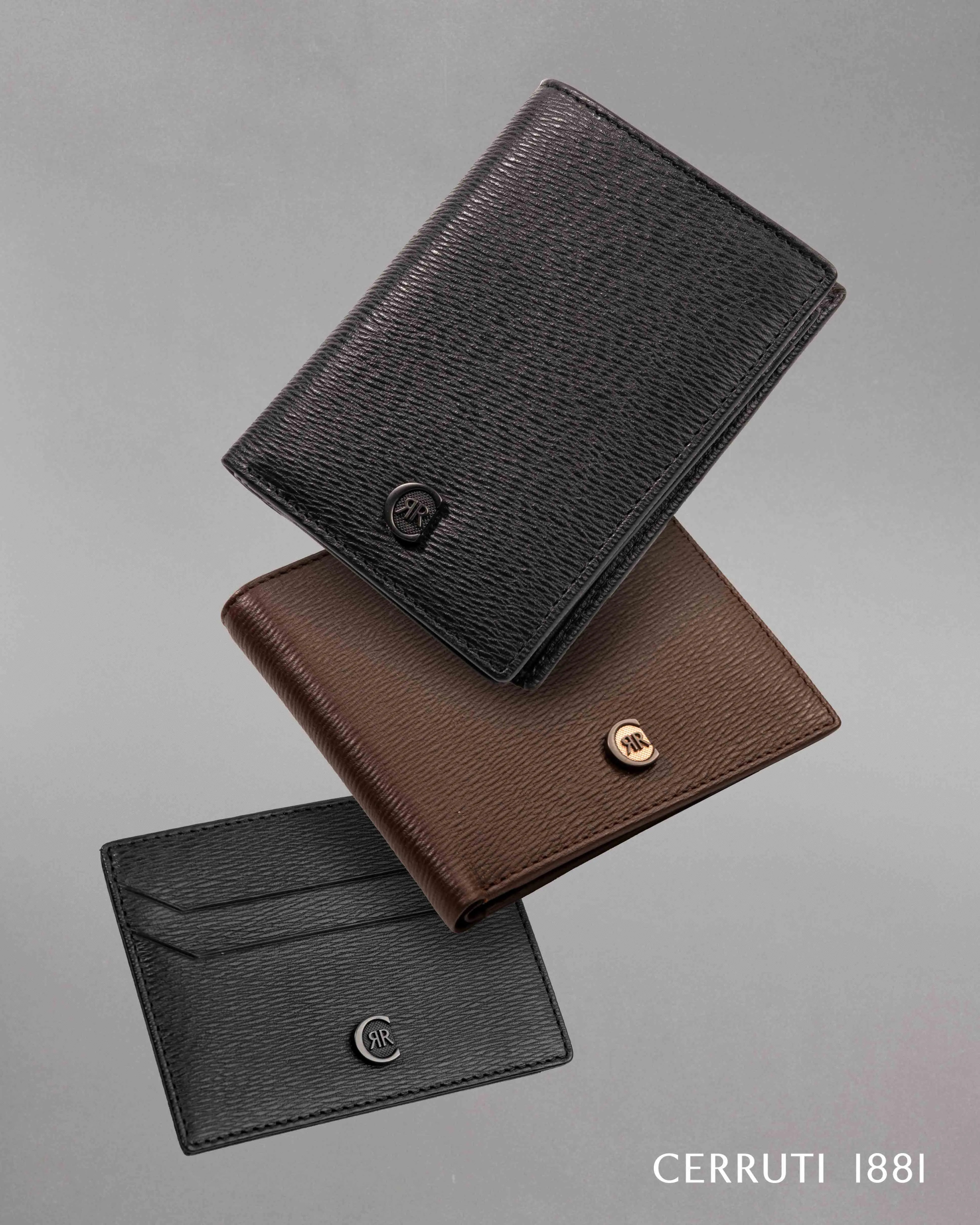 CERRUTI 1881 NLW202A-Card wallet Bond Black