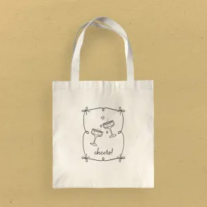 Champagne Cheers - Canvas Tote Bag