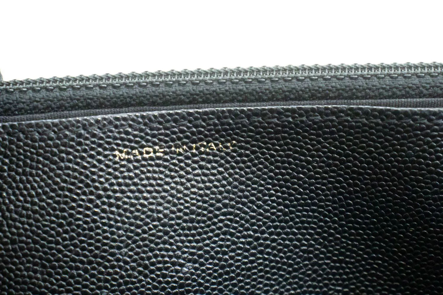 CHANEL Boy Black Grained Calfskin Wallet On Chain WOC Flap Bag p66