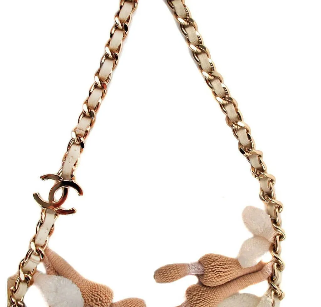 Chanel Boy Minaudiere Seashell Coral Bag