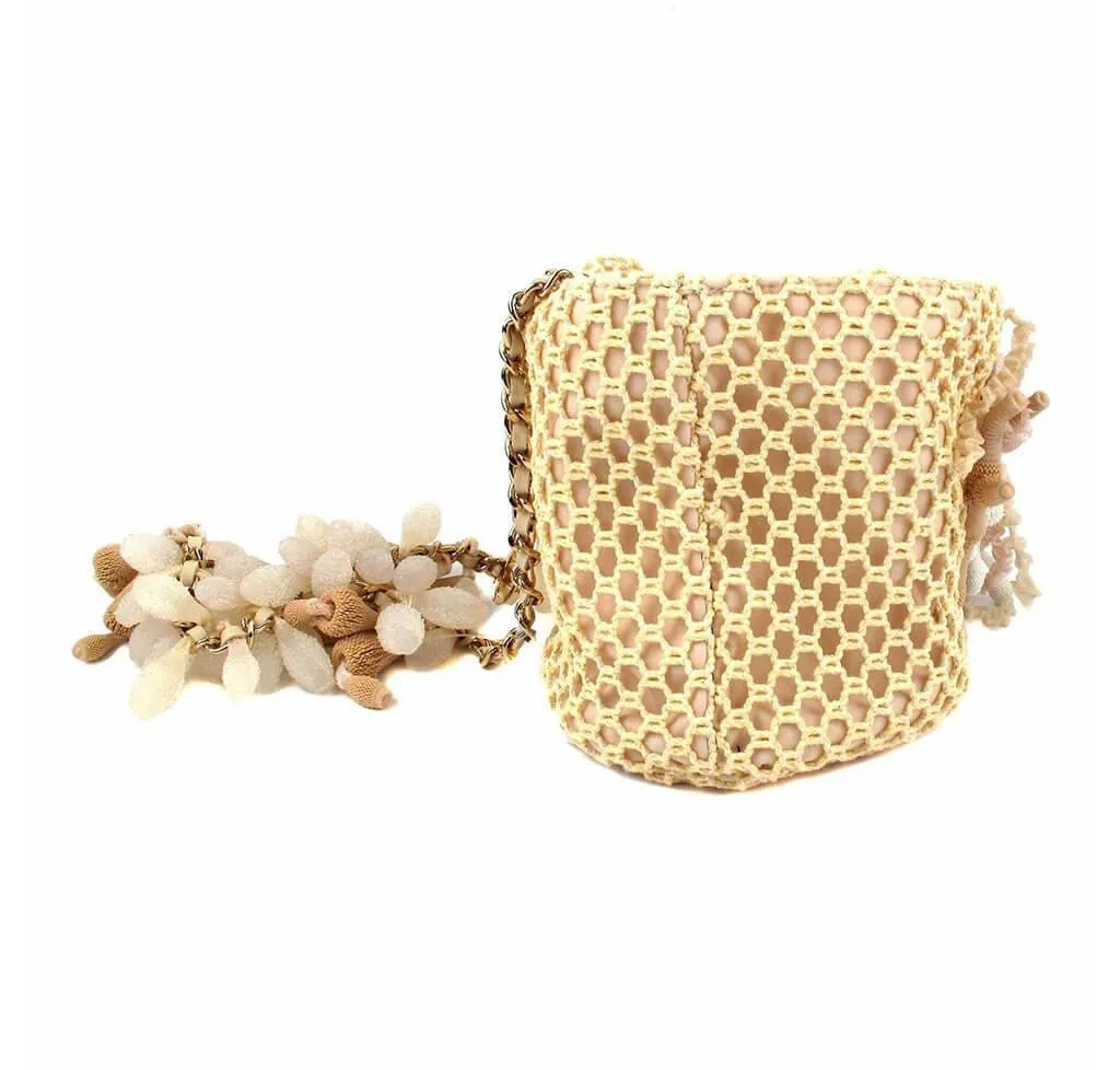 Chanel Boy Minaudiere Seashell Coral Bag