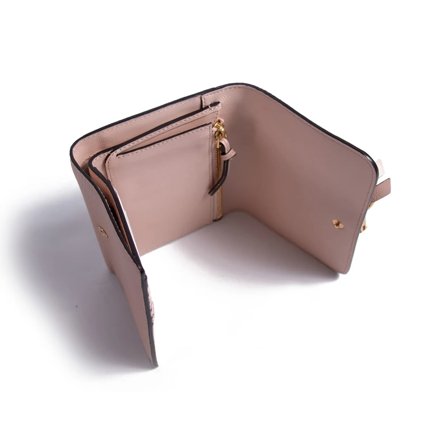 Chloé Alphabet Leather Wallet