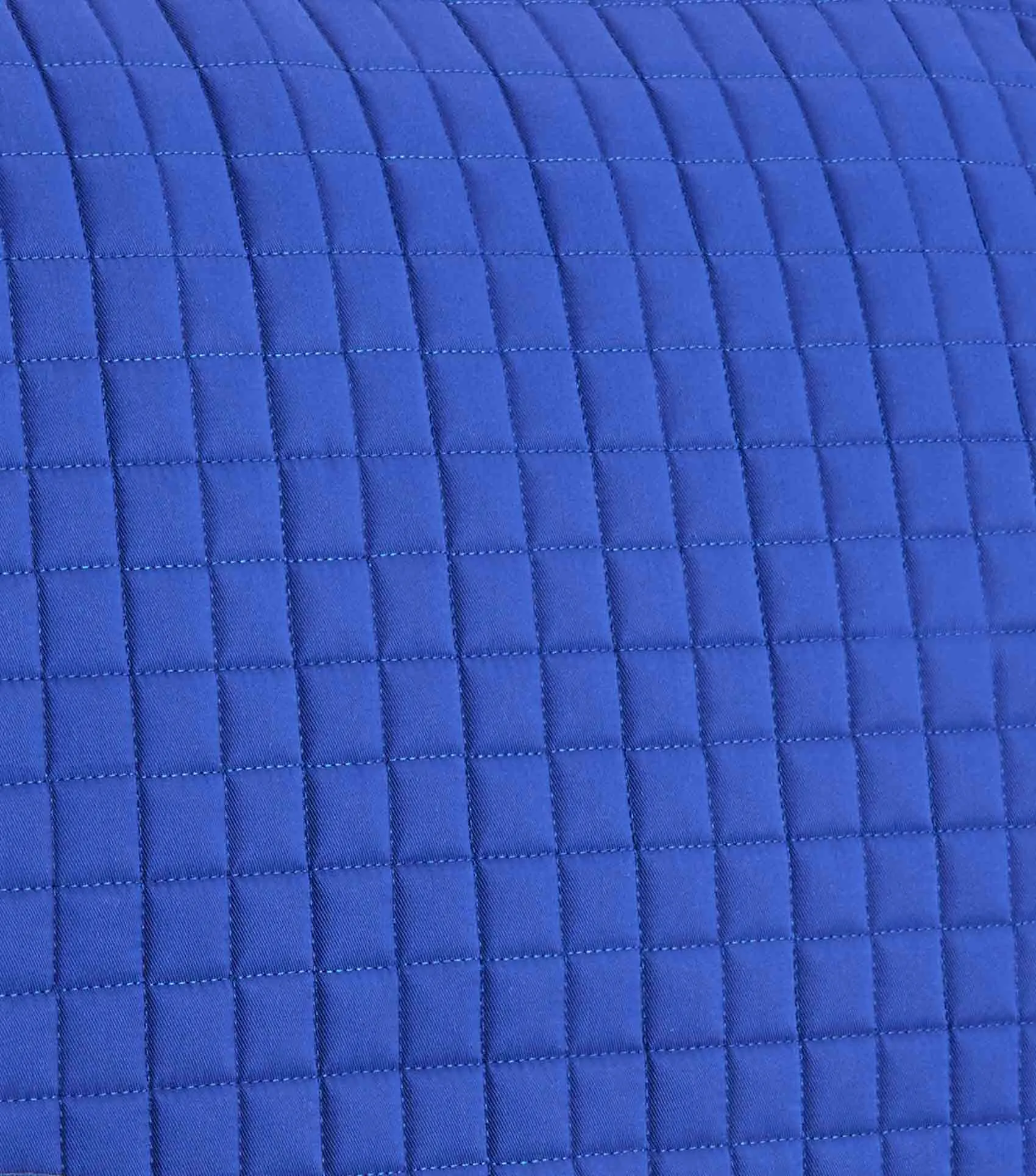 Close Contact European Cotton Saddle Pad - Dressage Square Royal Blue