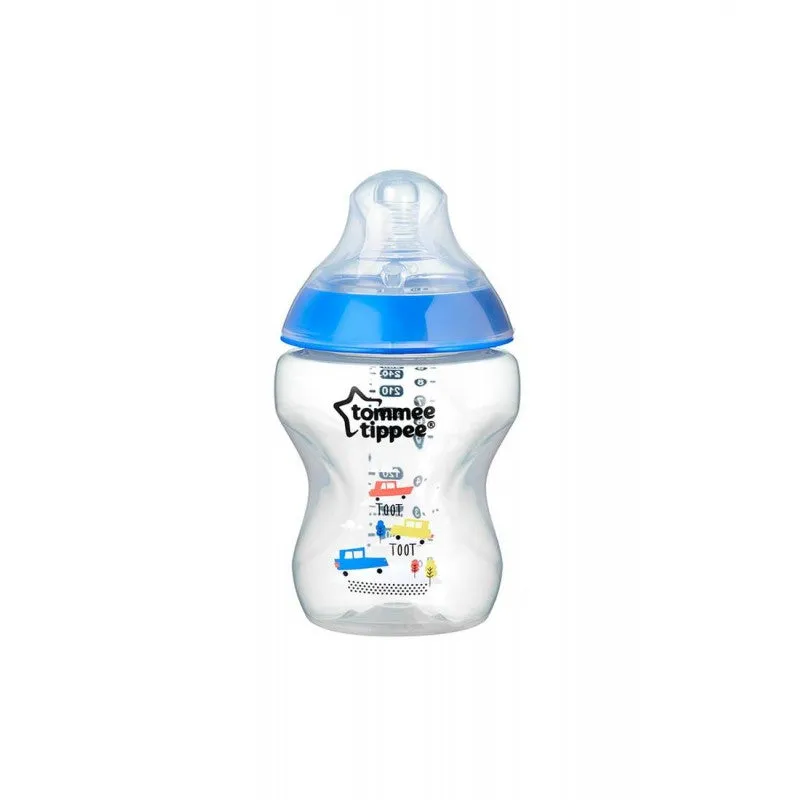 Closer to Nature Feeding Bottle Blue 260ml