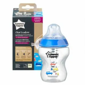 Closer to Nature Feeding Bottle Blue 260ml