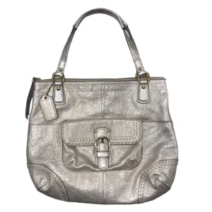 Coach Gold Whipstitch Pure Tote Bag Purse with Dustbag