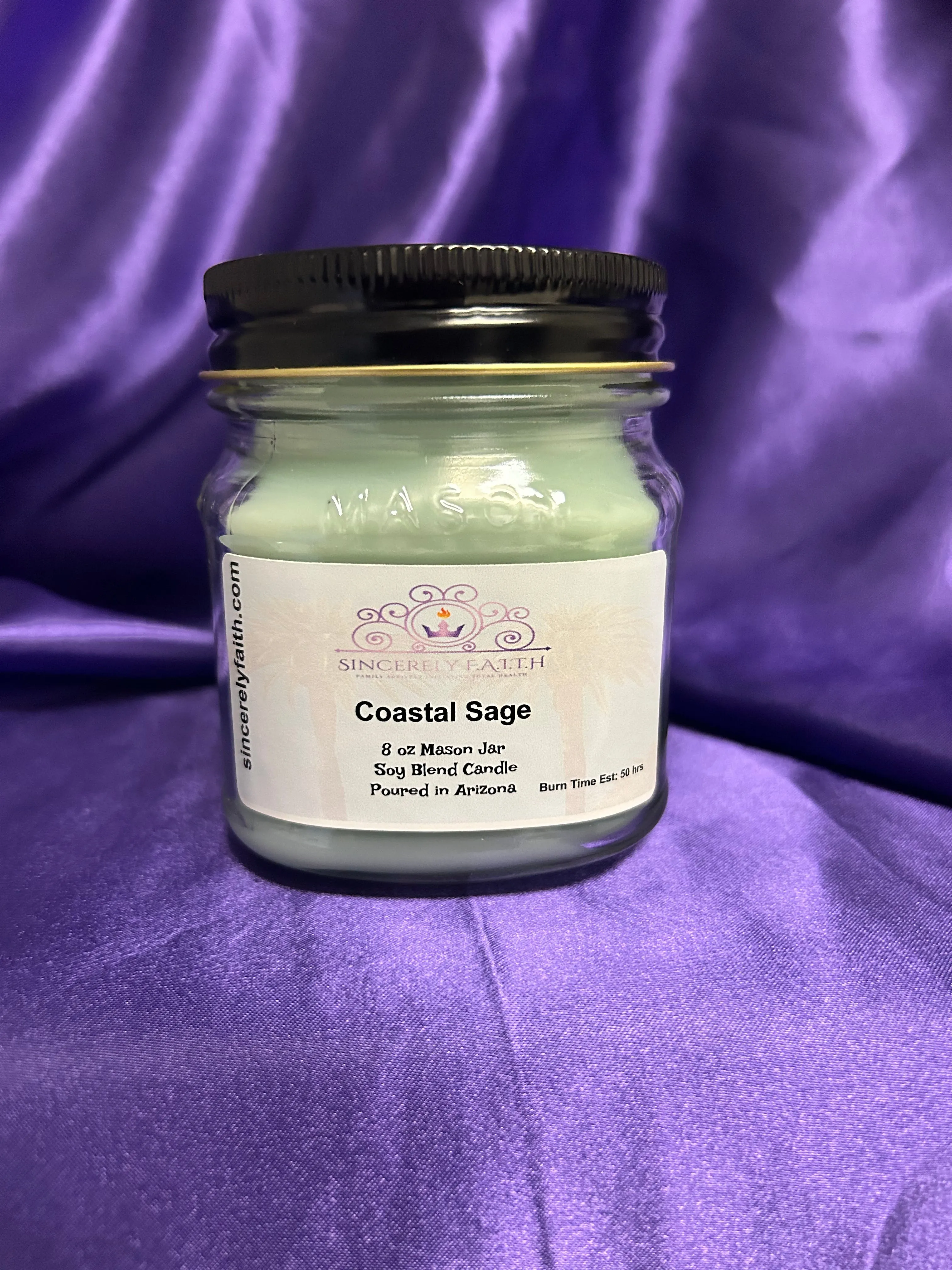 Coastal Sage Candle 8 oz