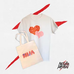 Combo Oficial - Priscilla Orfanos - Camiseta   Bolsa