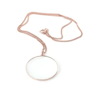 Copper Necklace Magnifier
