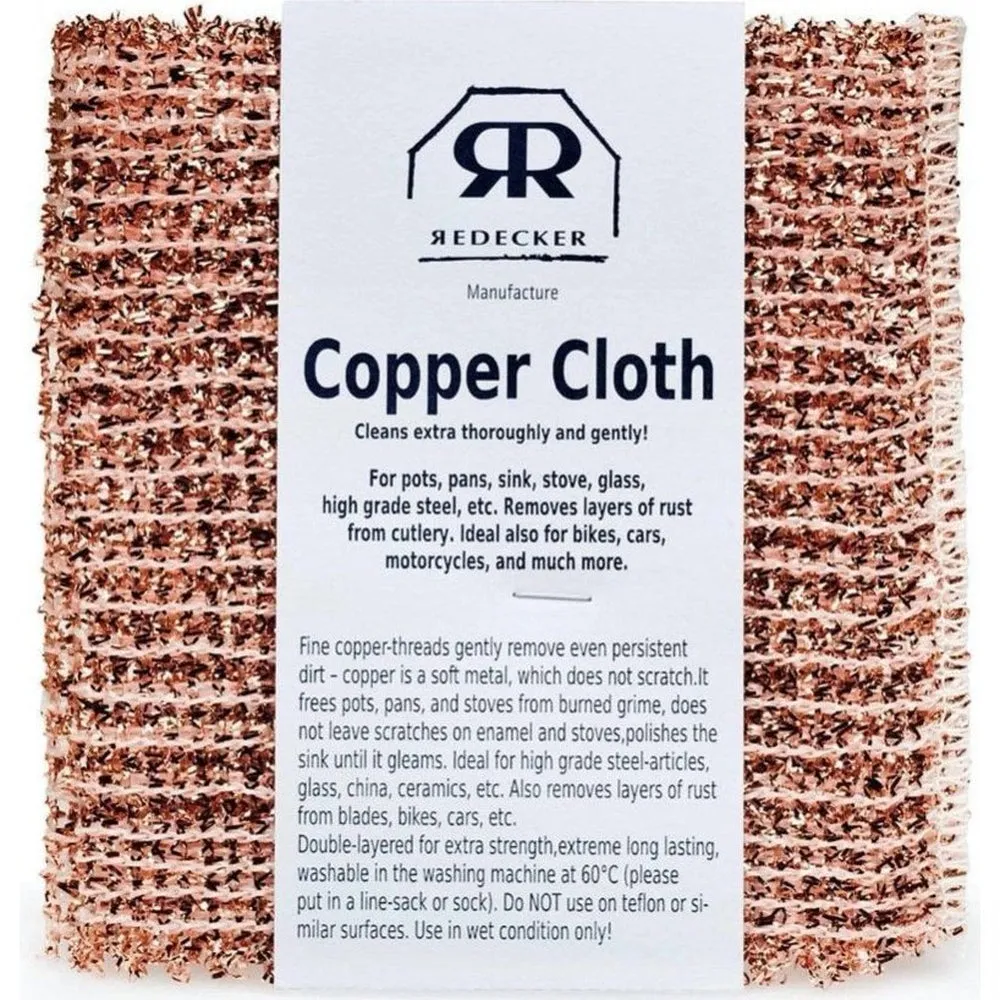 Copper Scouring Cloths, from Redecker