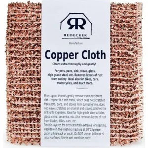 Copper Scouring Cloths, from Redecker