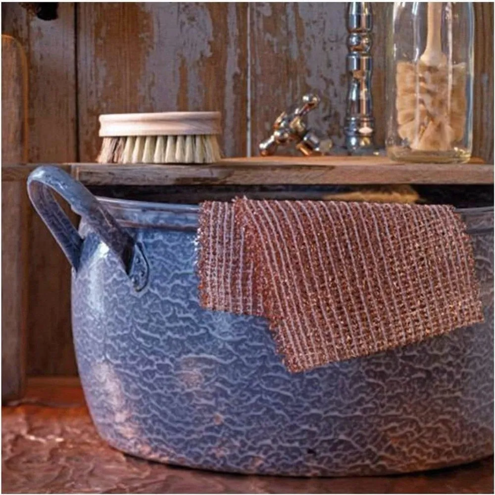Copper Scouring Cloths, from Redecker