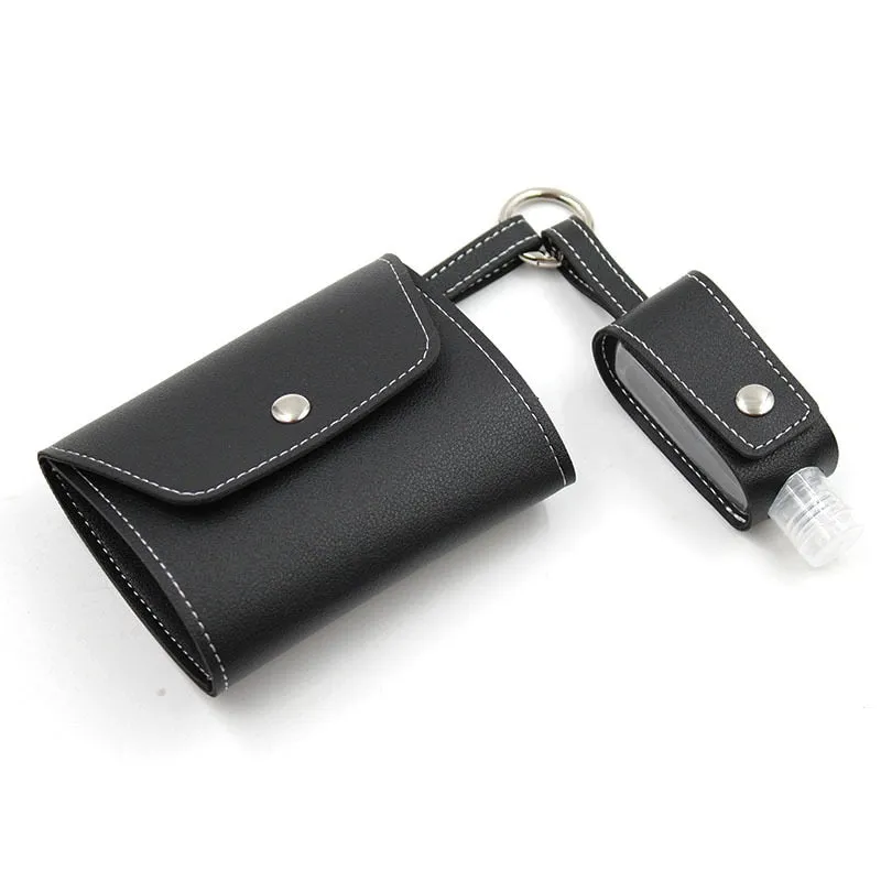 Covid Mask Wallet & Sanitizer Holder