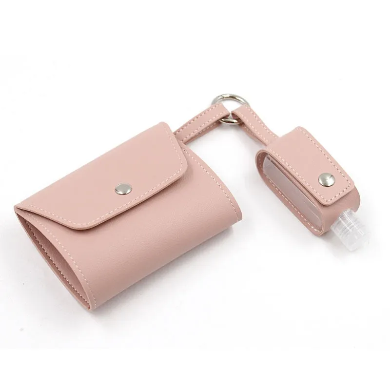 Covid Mask Wallet & Sanitizer Holder