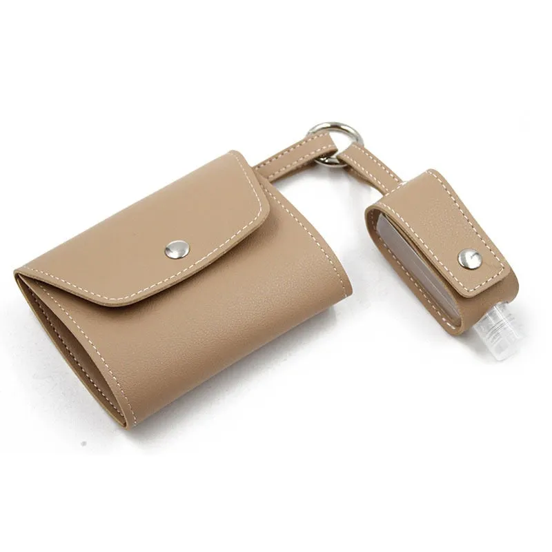 Covid Mask Wallet & Sanitizer Holder