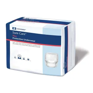 Covidien SureCare 1630 Protective Underwear XXL, Bag/12