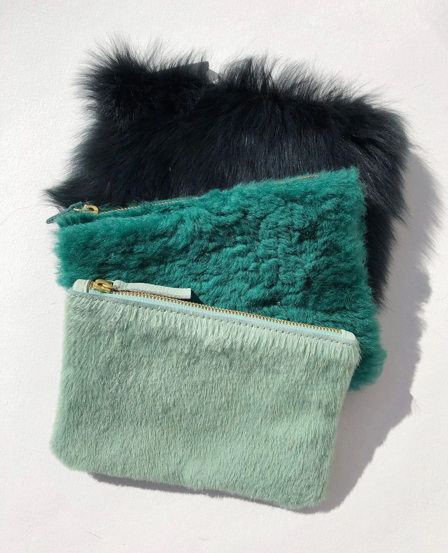 COWHIDE POUCH