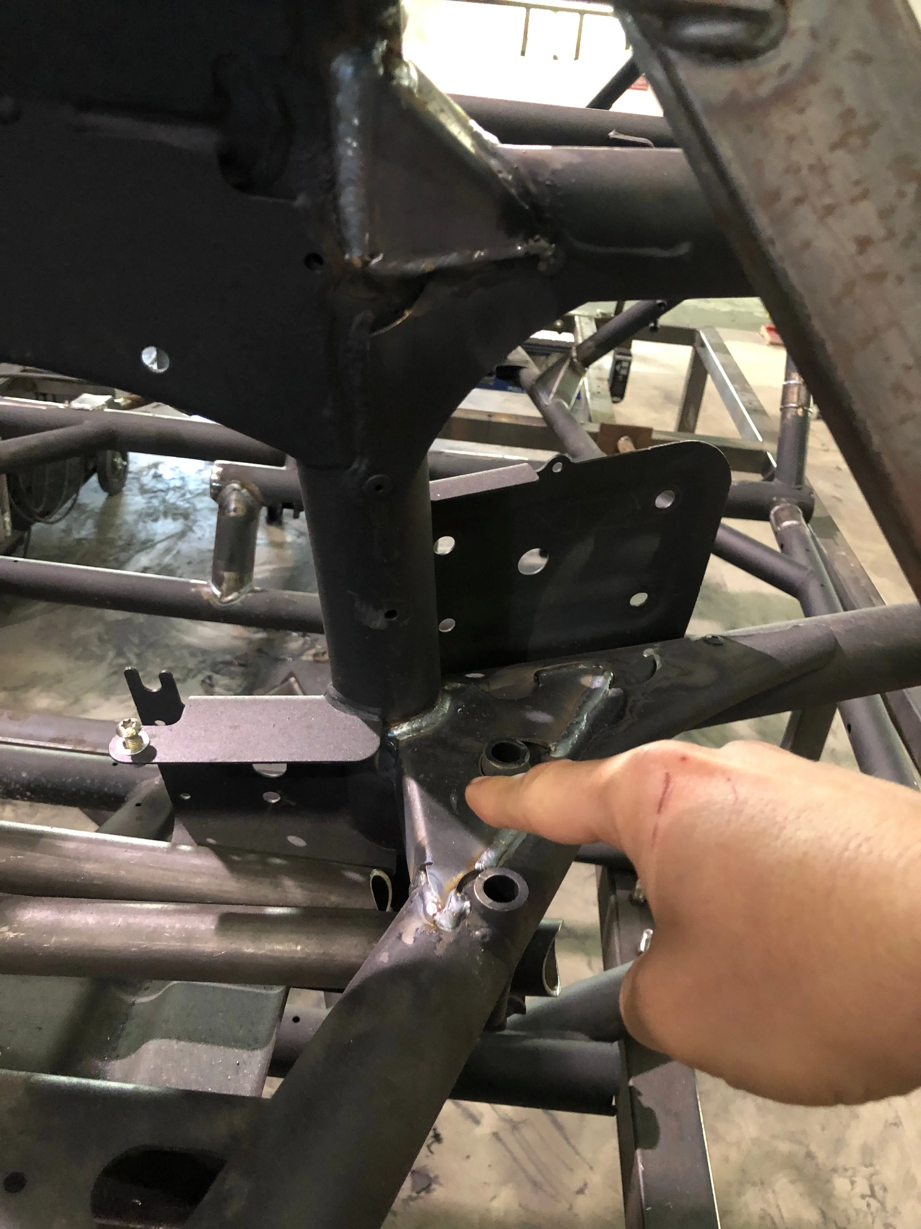 CRASH ADDICT MAVERICK X3 FRAME GUSSET KIT (WELD IN)