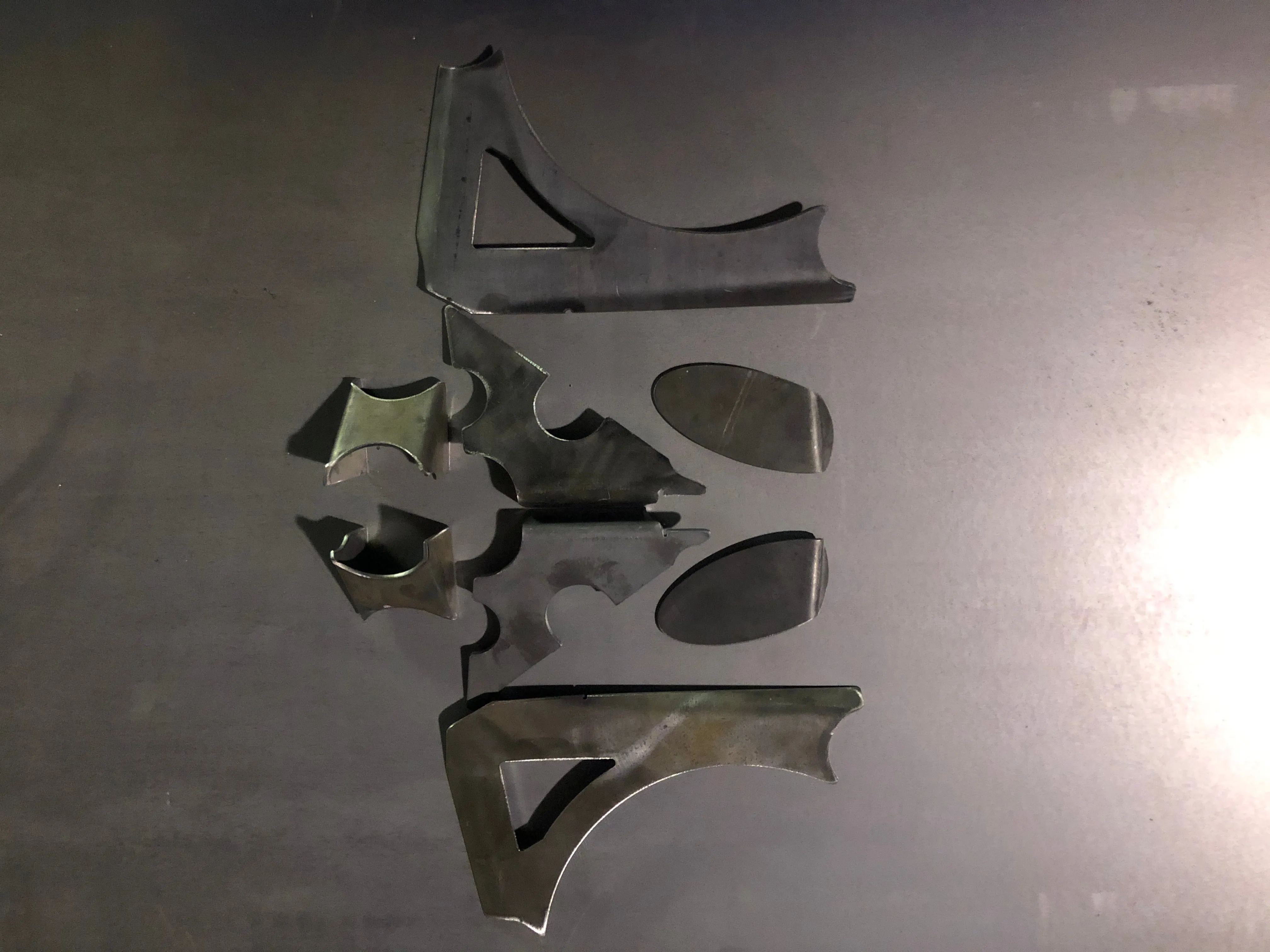 CRASH ADDICT MAVERICK X3 FRAME GUSSET KIT (WELD IN)