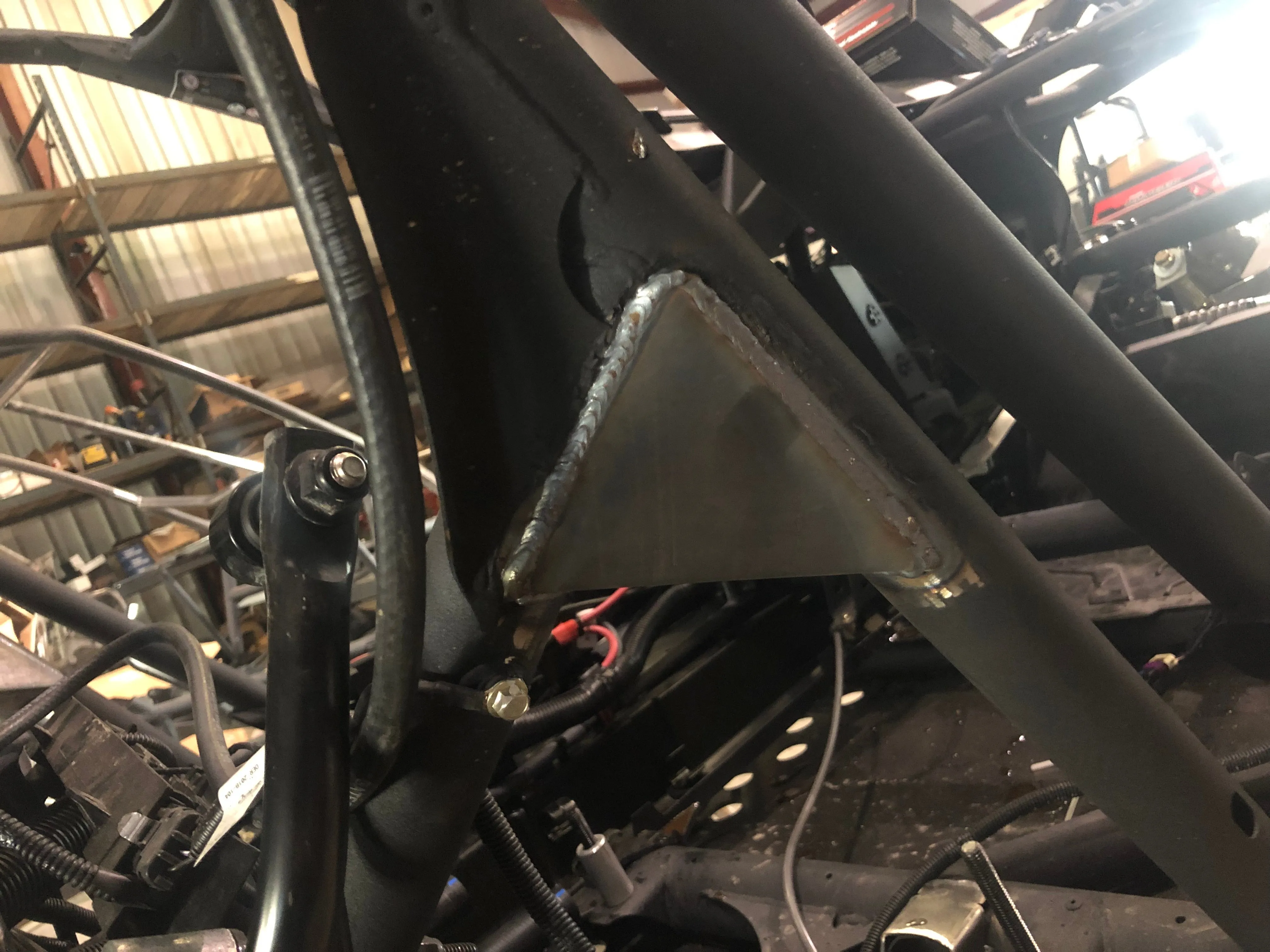 CRASH ADDICT MAVERICK X3 FRAME GUSSET KIT (WELD IN)