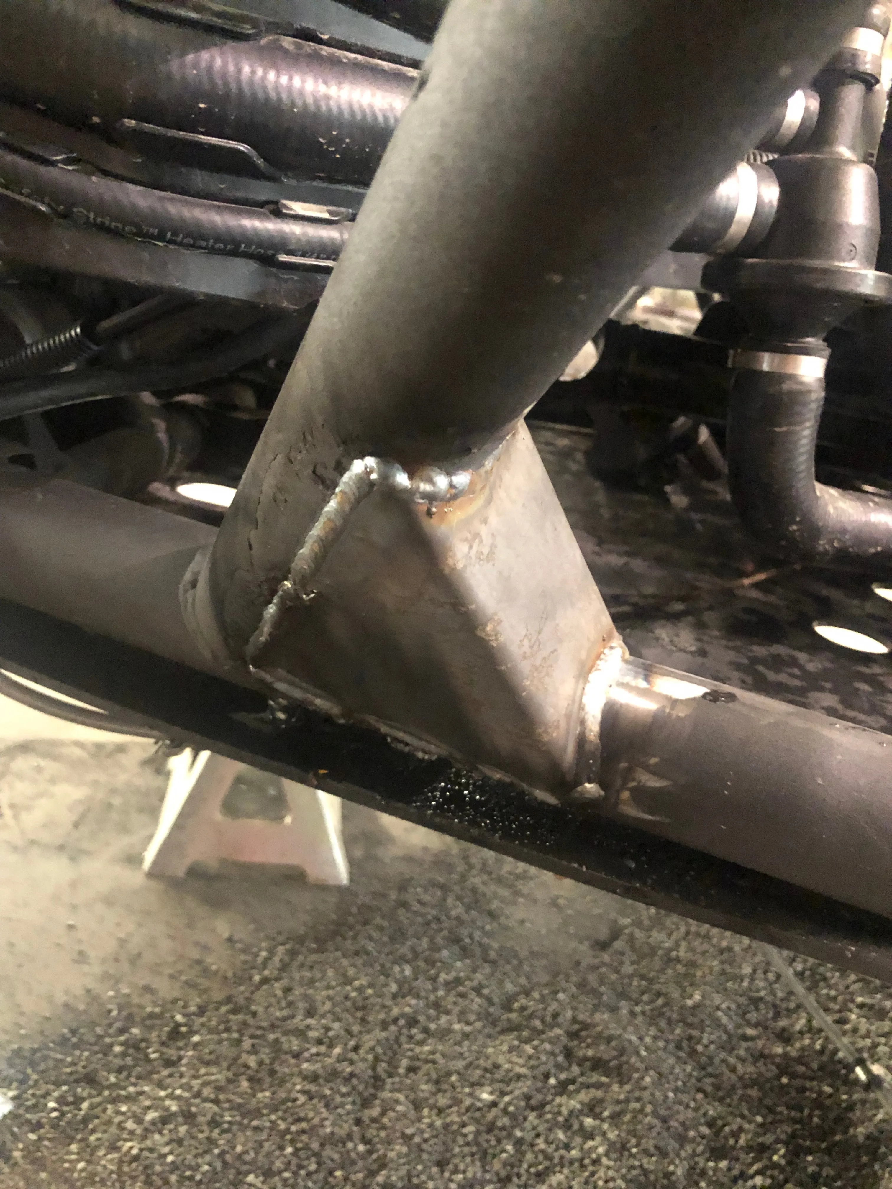 CRASH ADDICT MAVERICK X3 FRAME GUSSET KIT (WELD IN)