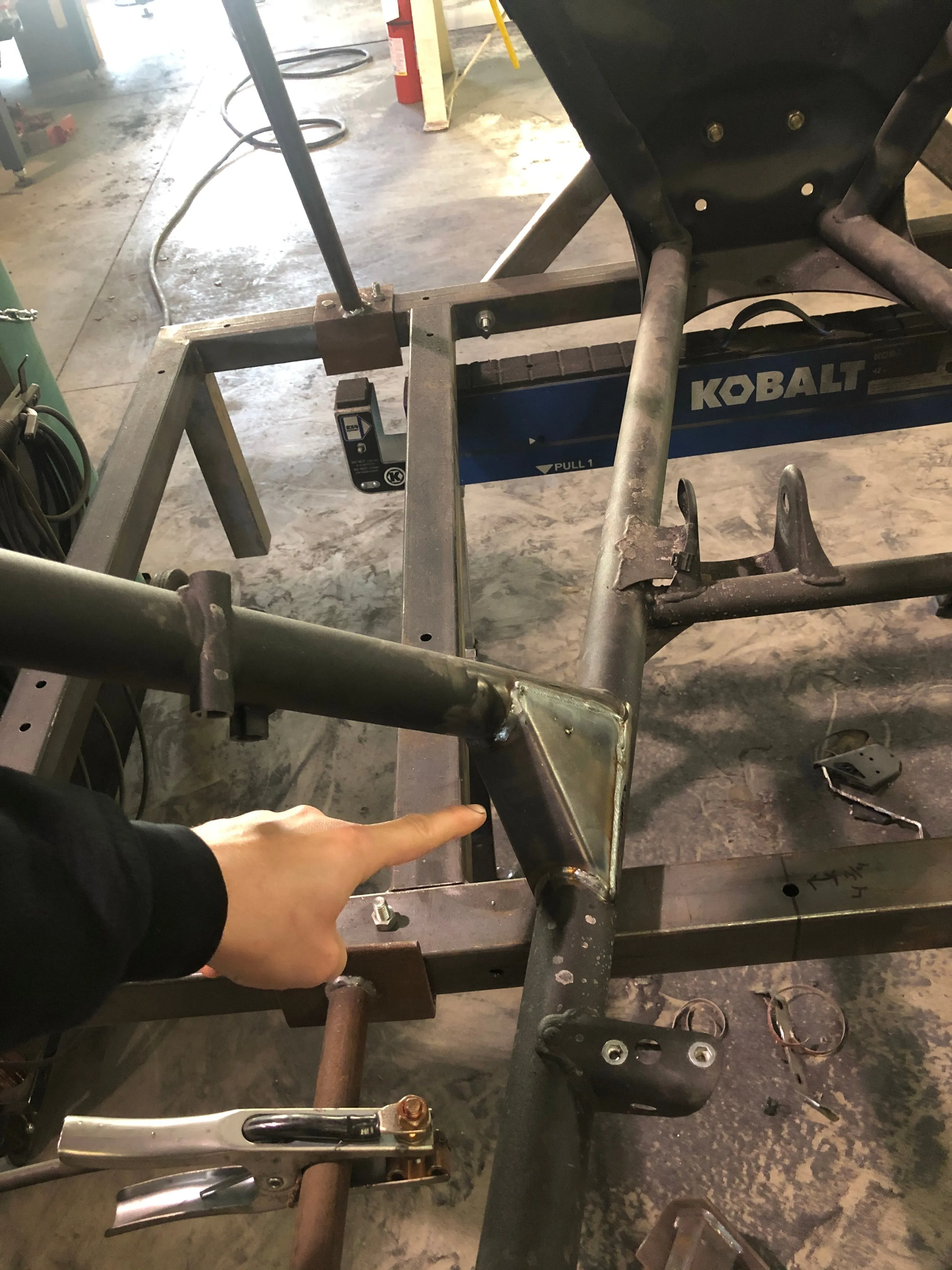 CRASH ADDICT MAVERICK X3 FRAME GUSSET KIT (WELD IN)