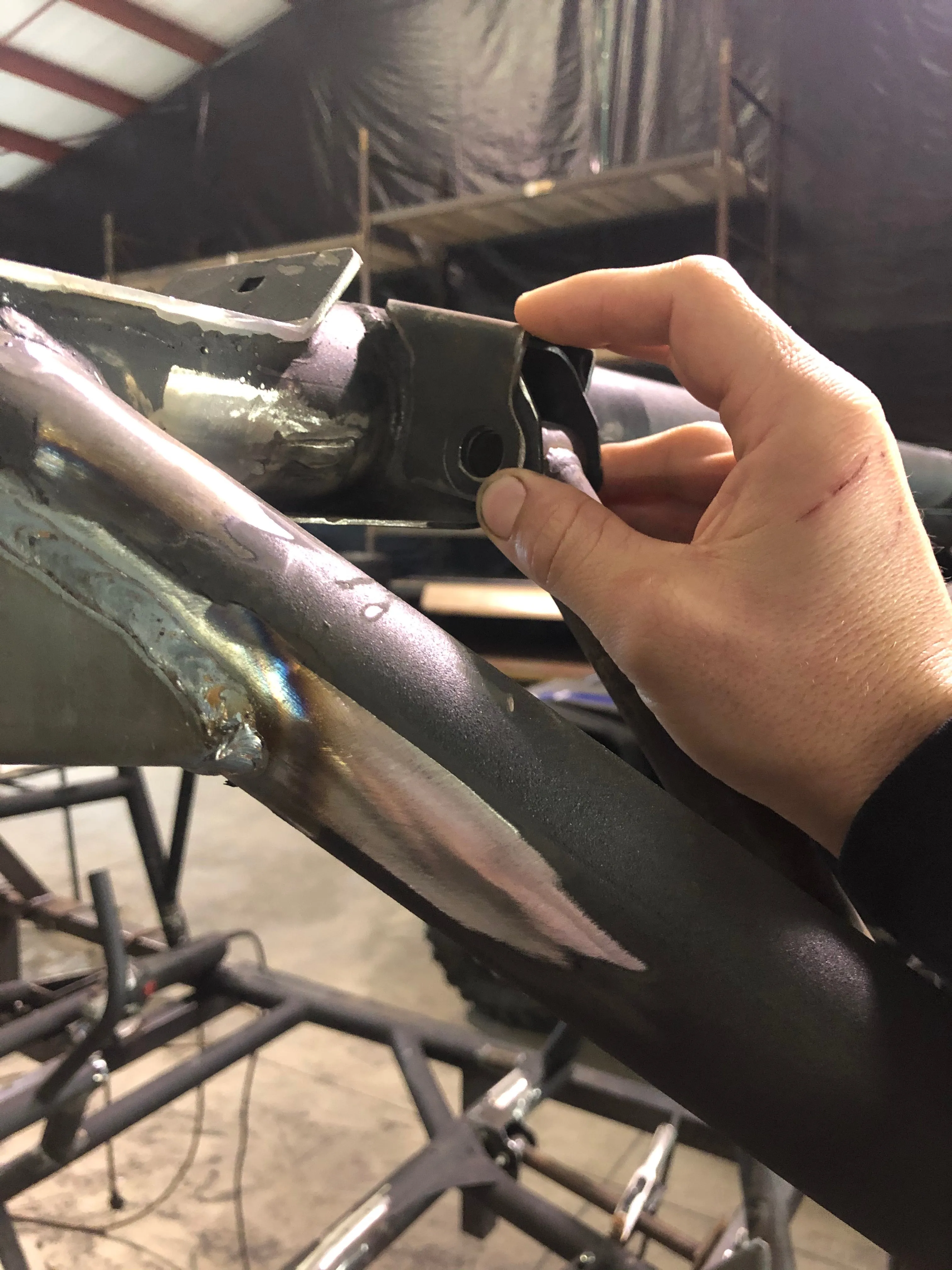 CRASH ADDICT MAVERICK X3 FRAME GUSSET KIT (WELD IN)
