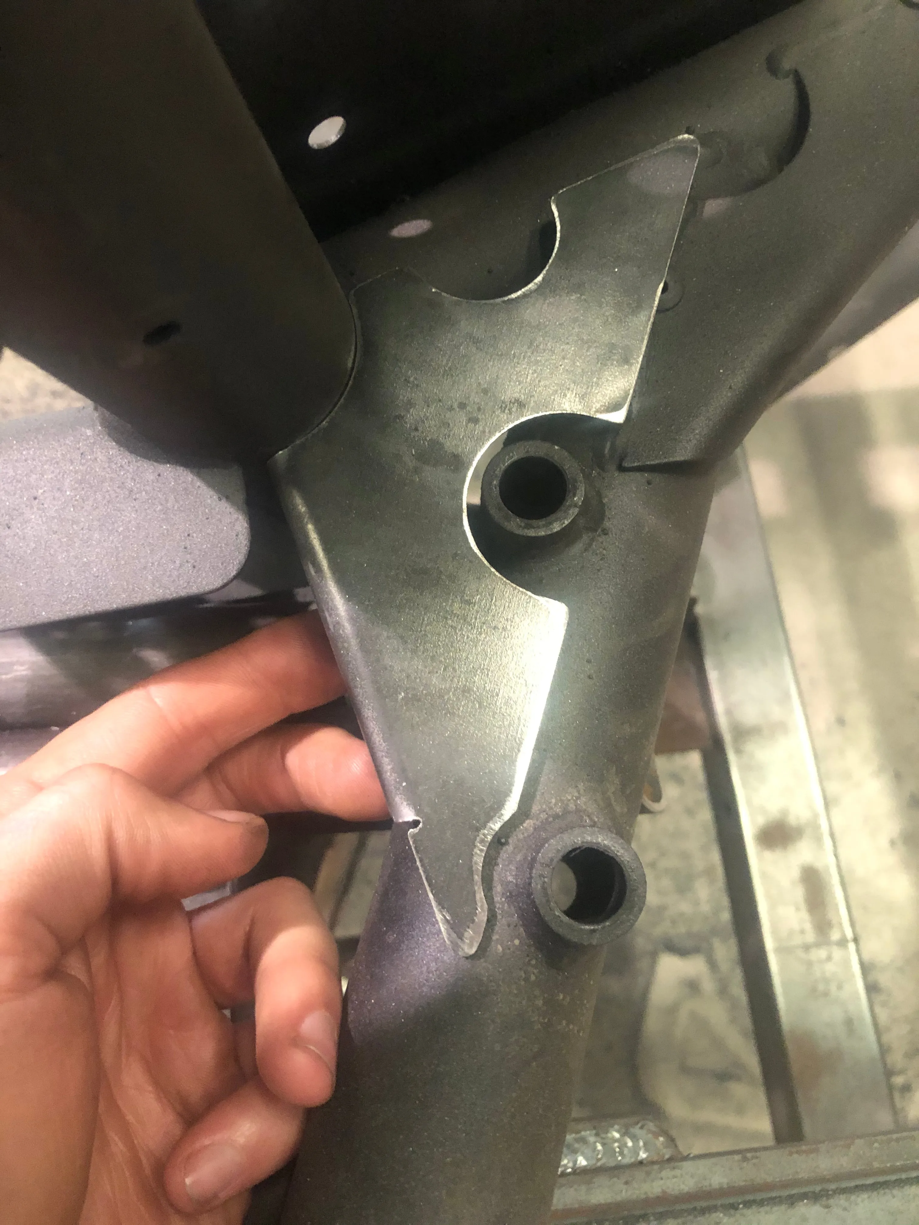 CRASH ADDICT MAVERICK X3 FRAME GUSSET KIT (WELD IN)