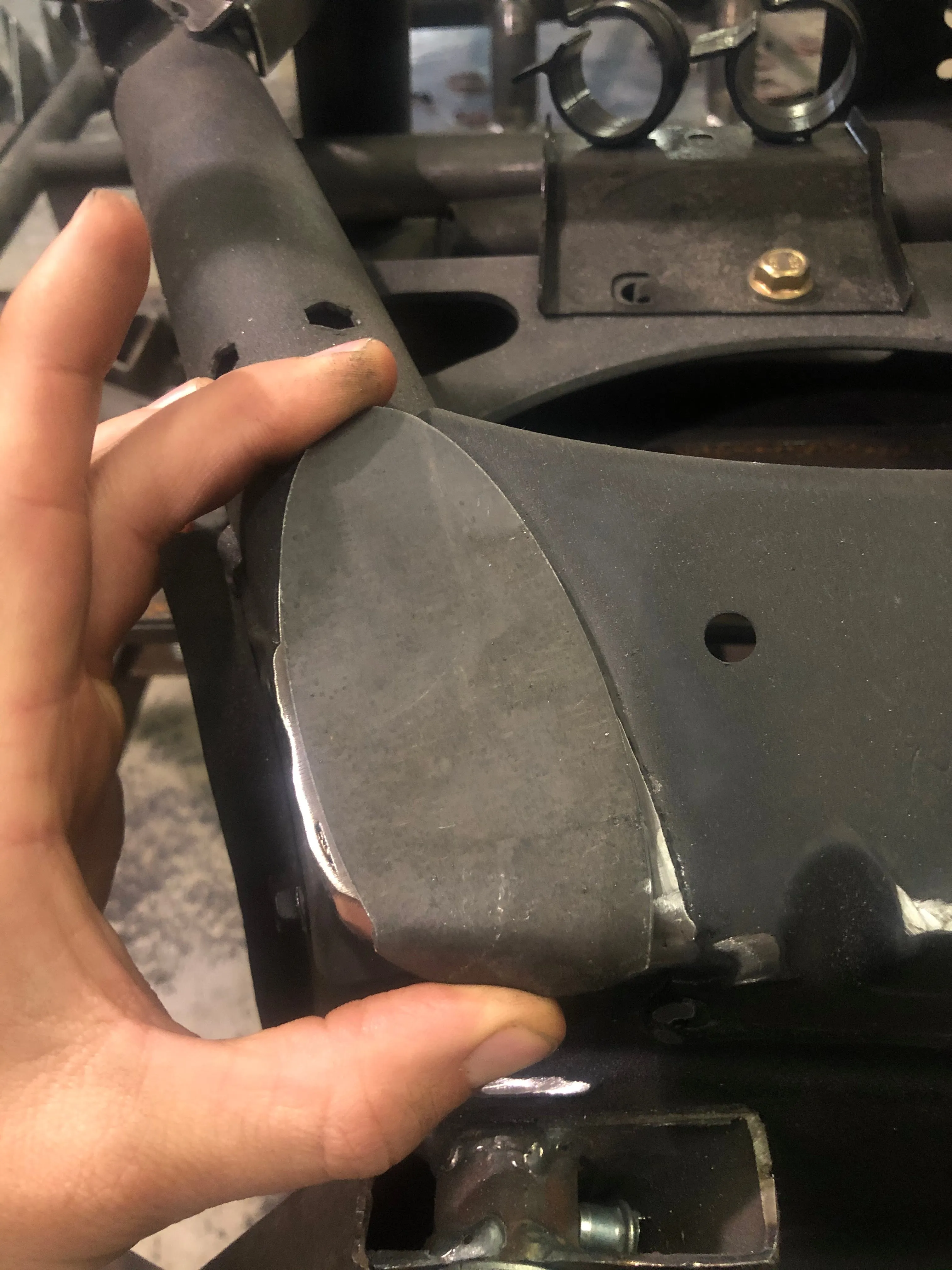 CRASH ADDICT MAVERICK X3 FRAME GUSSET KIT (WELD IN)