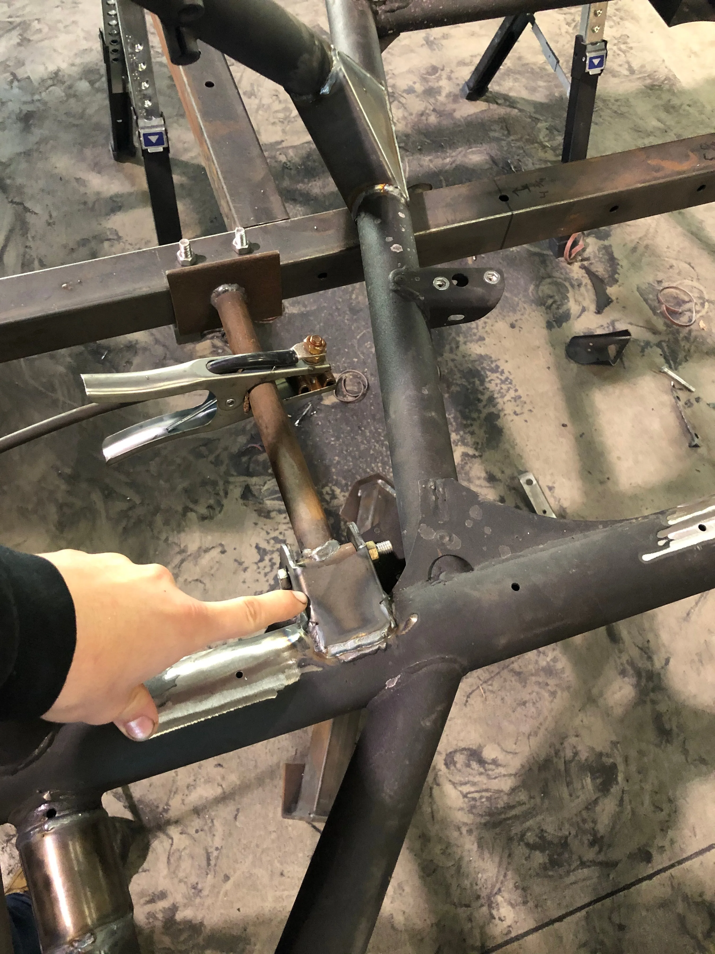 CRASH ADDICT MAVERICK X3 FRAME GUSSET KIT (WELD IN)