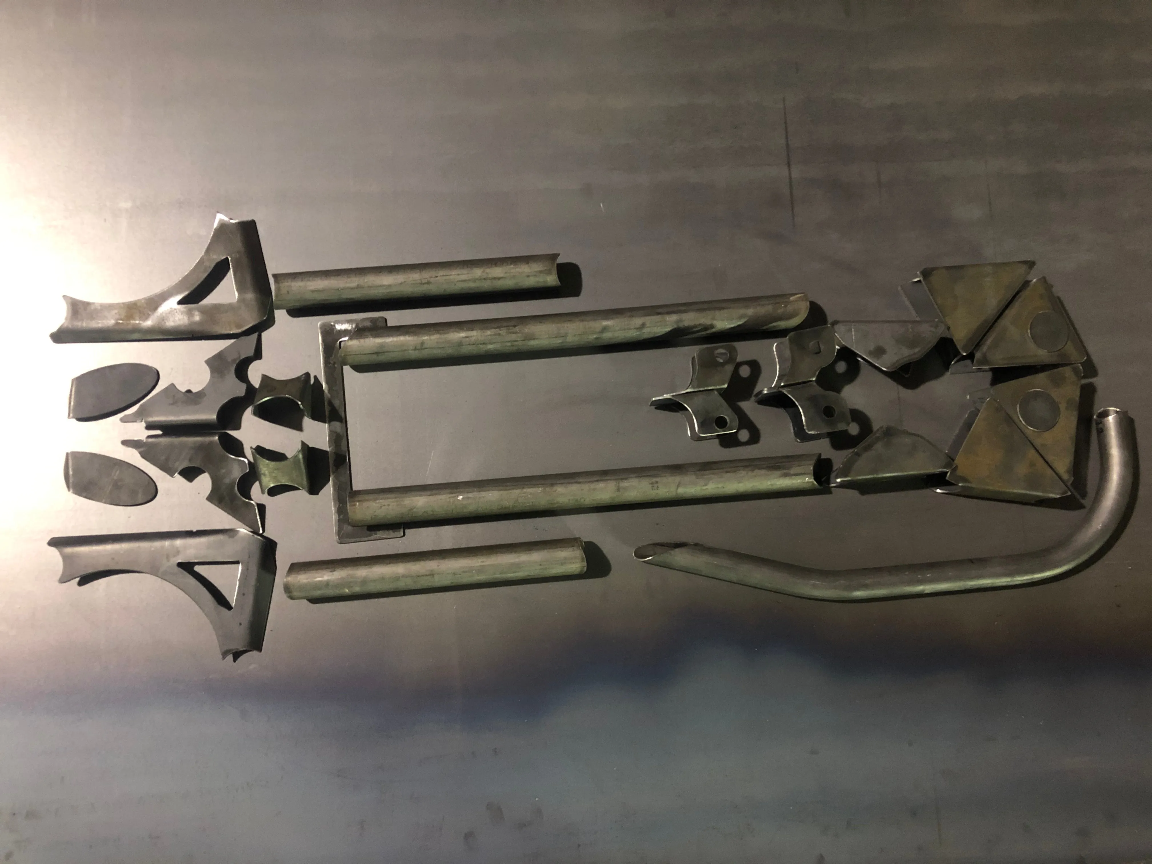 CRASH ADDICT MAVERICK X3 FRAME GUSSET KIT (WELD IN)