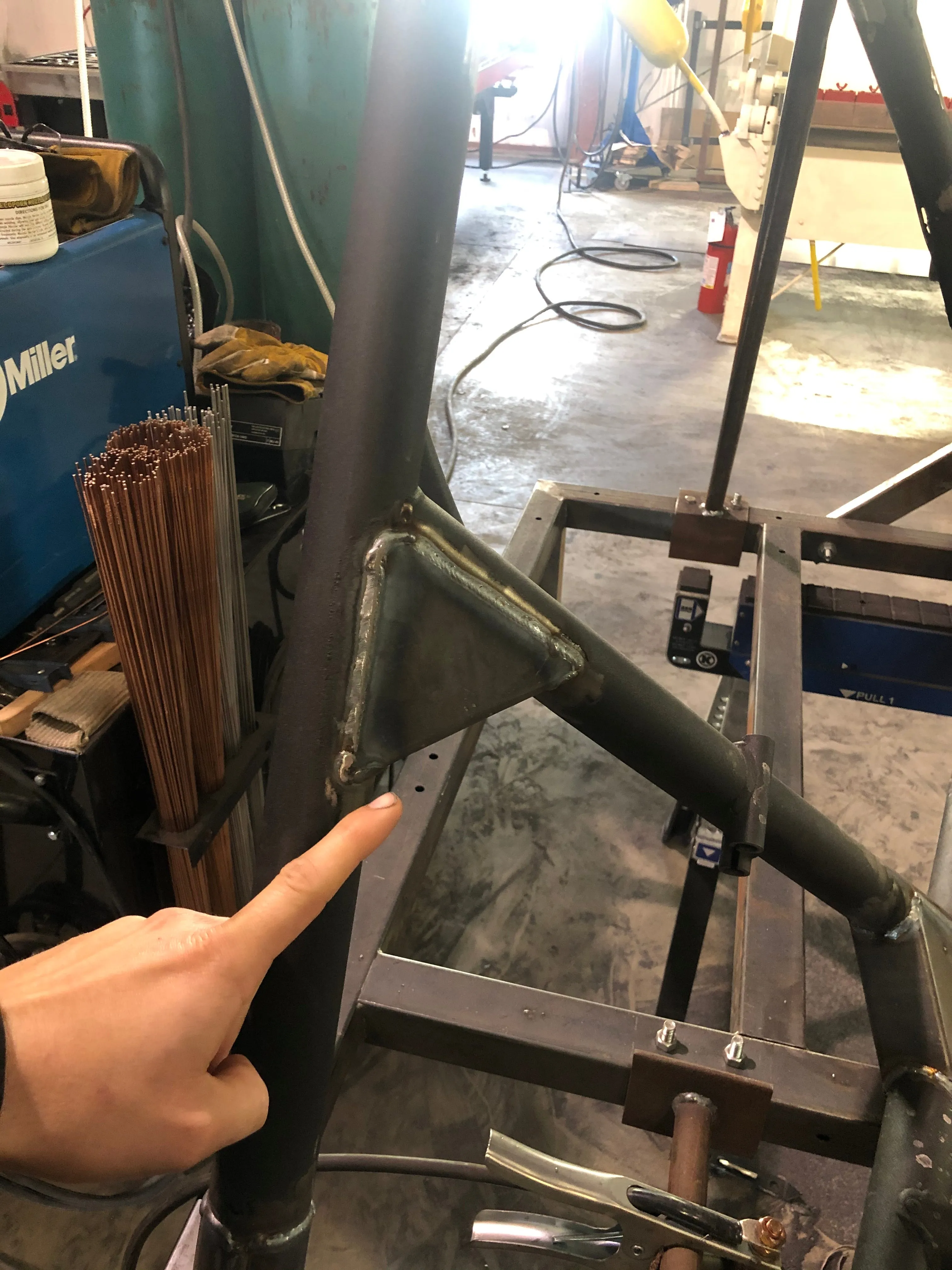 CRASH ADDICT MAVERICK X3 FRAME GUSSET KIT (WELD IN)