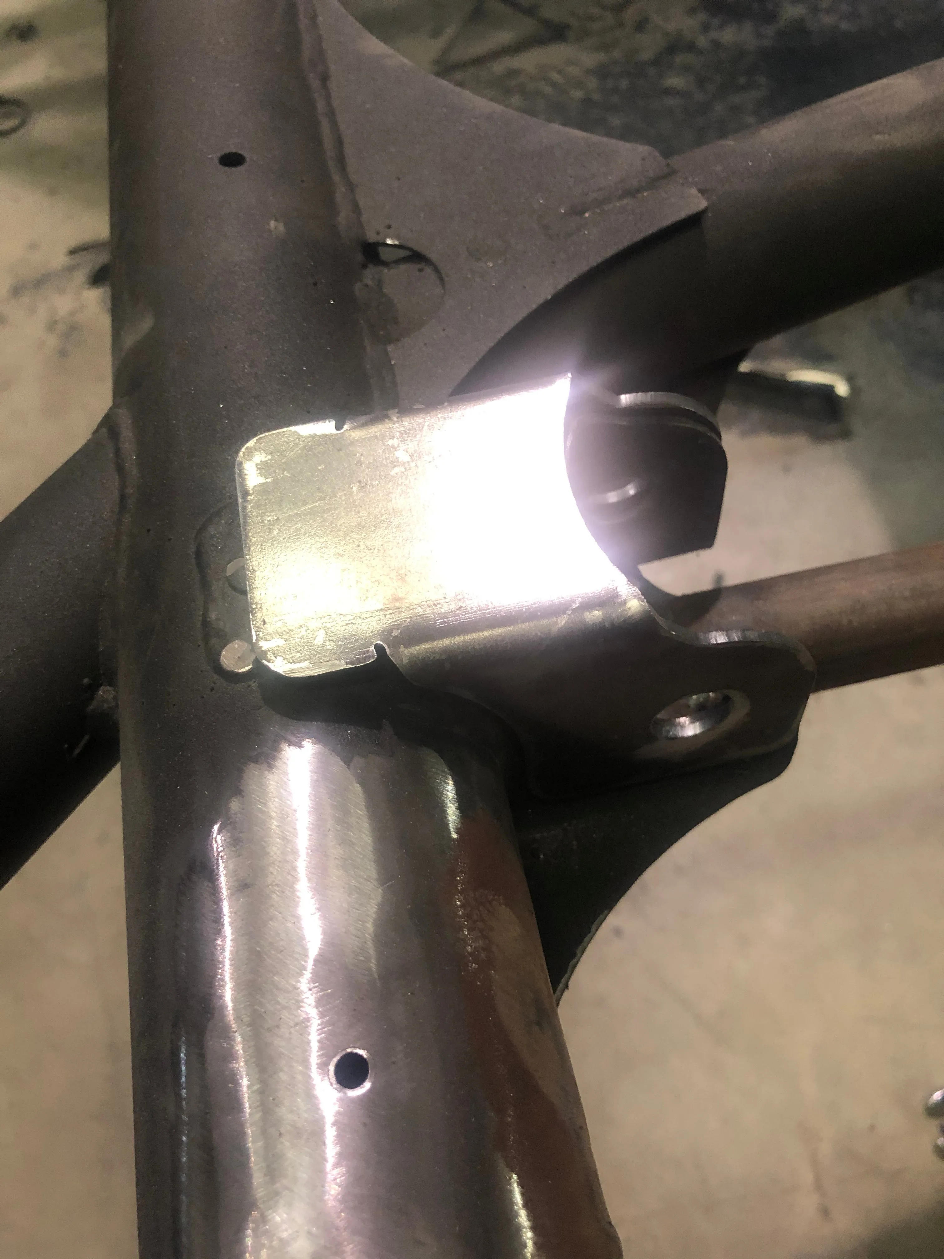 CRASH ADDICT MAVERICK X3 FRAME GUSSET KIT (WELD IN)