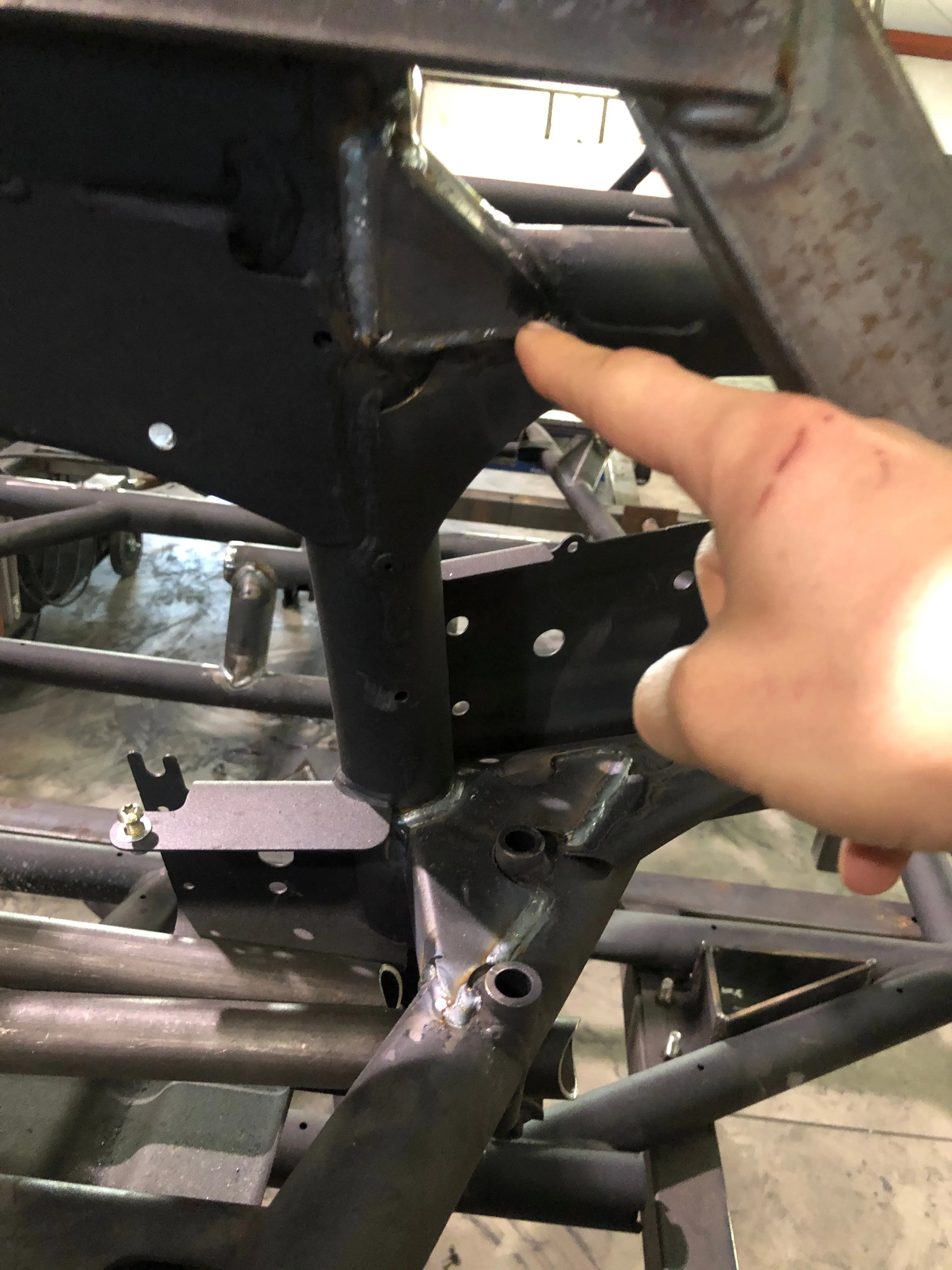 CRASH ADDICT MAVERICK X3 FRAME GUSSET KIT (WELD IN)