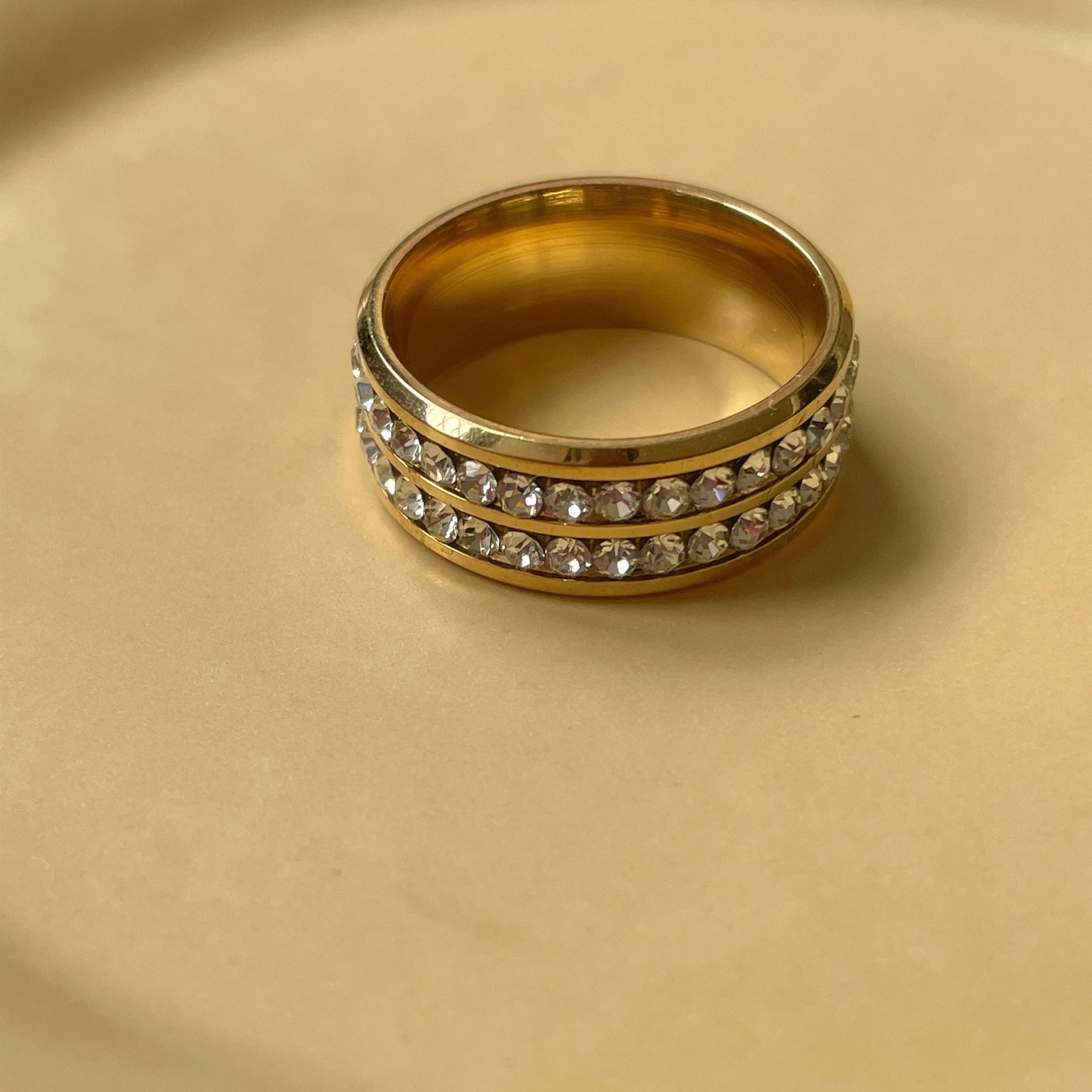 Crystal Band Ring