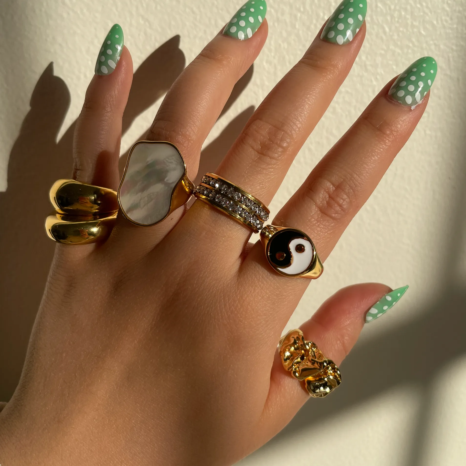 Crystal Band Ring