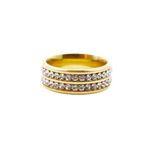Crystal Band Ring