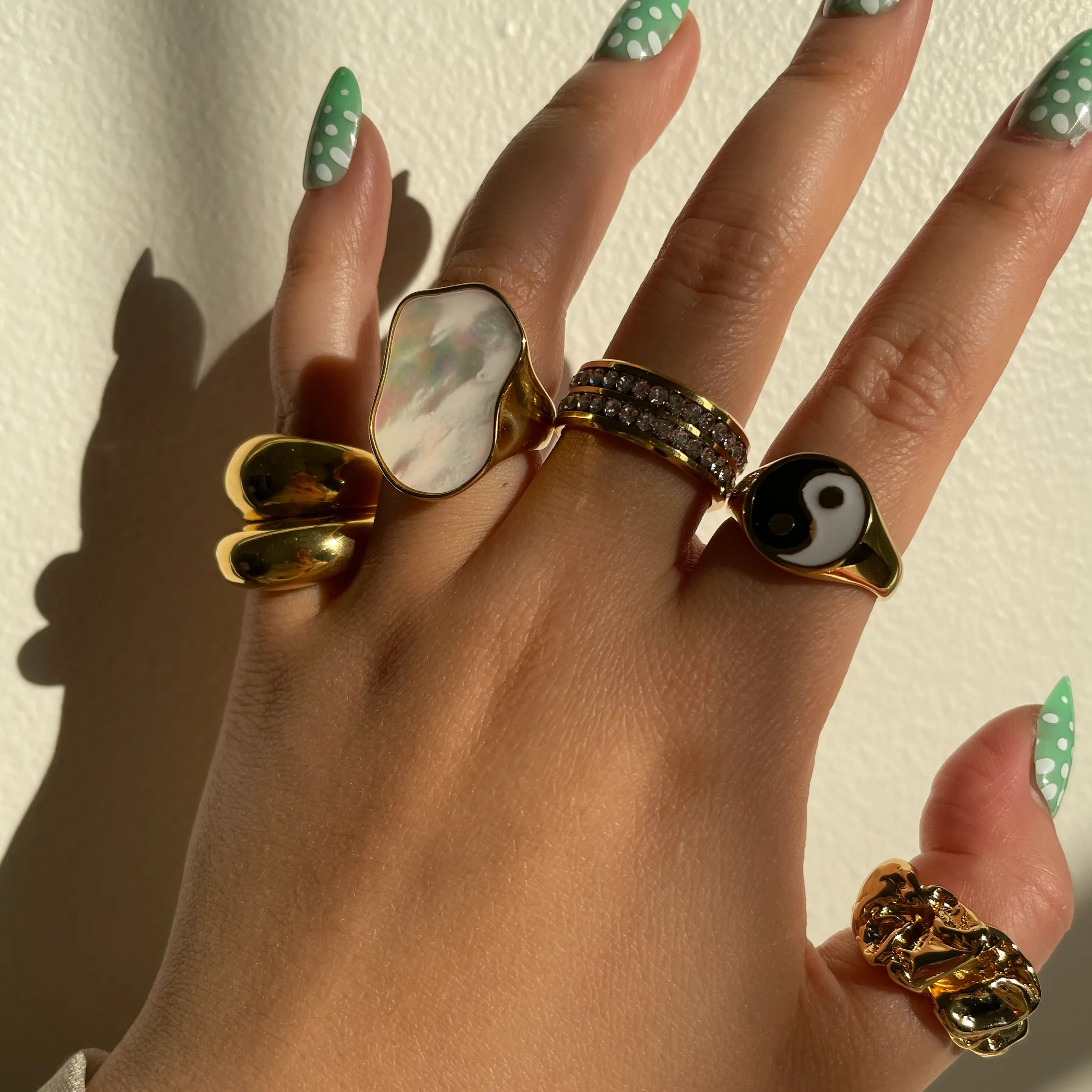 Crystal Band Ring