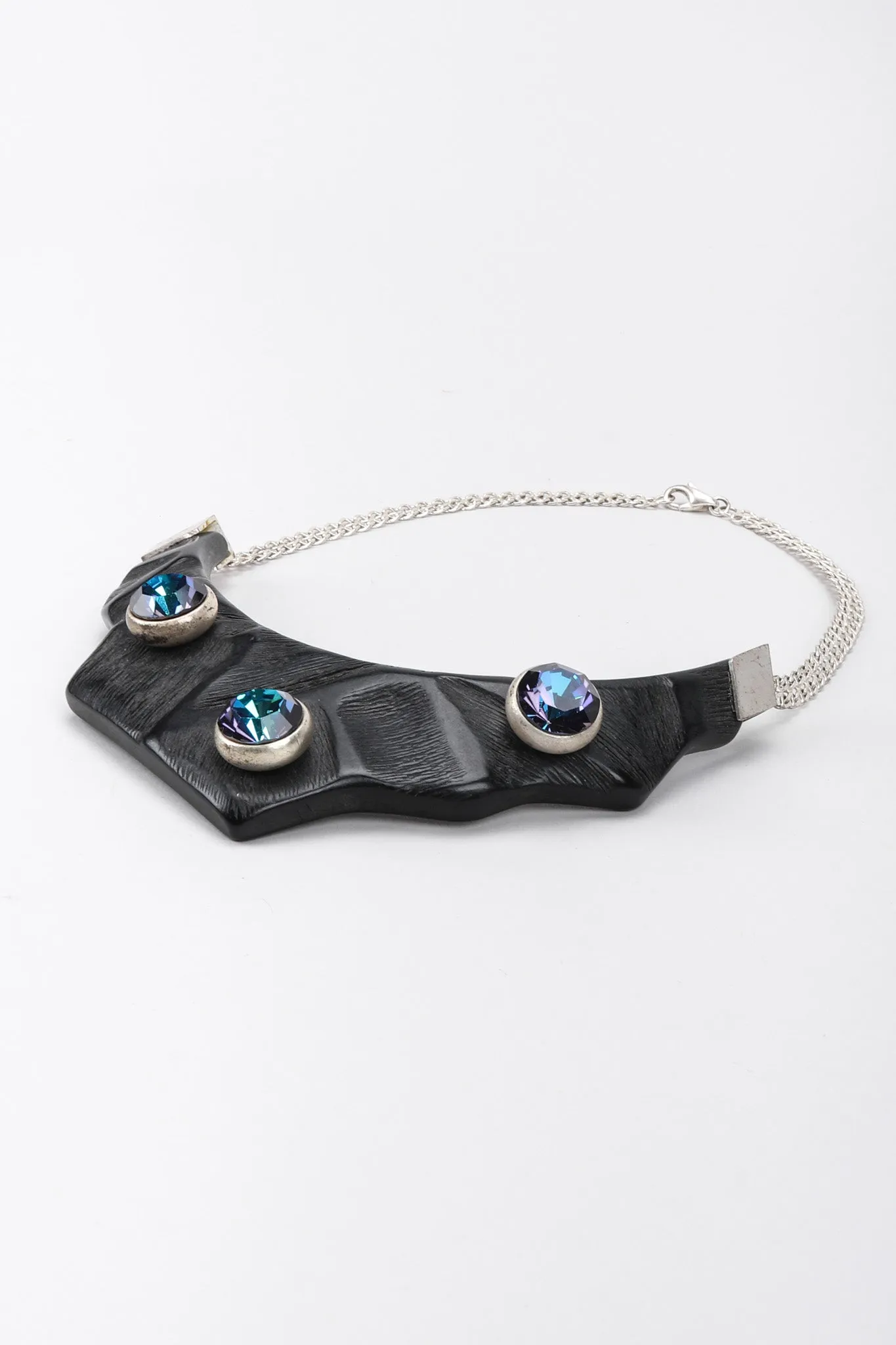 Crystal Carved Collar Necklace