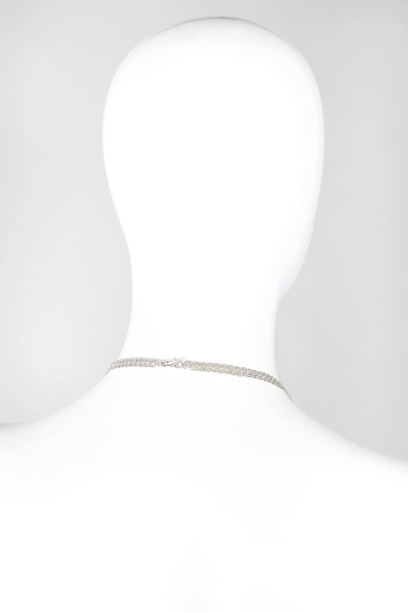 Crystal Carved Collar Necklace