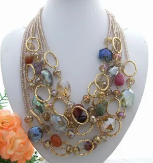 Crystal statement Necklace