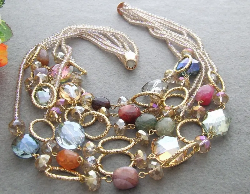 Crystal statement Necklace