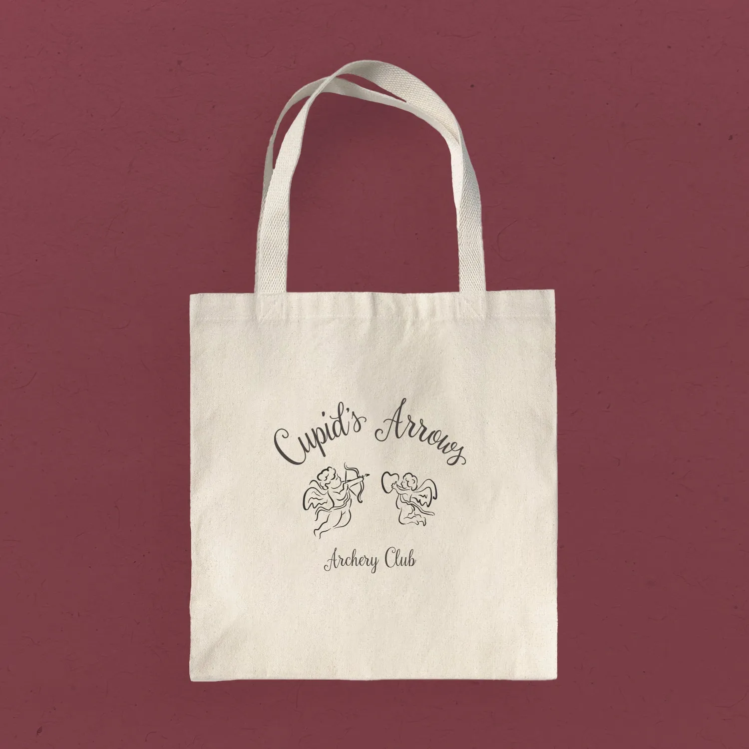 Cupid's Aarows - Valentine's Canvas Tote Bag