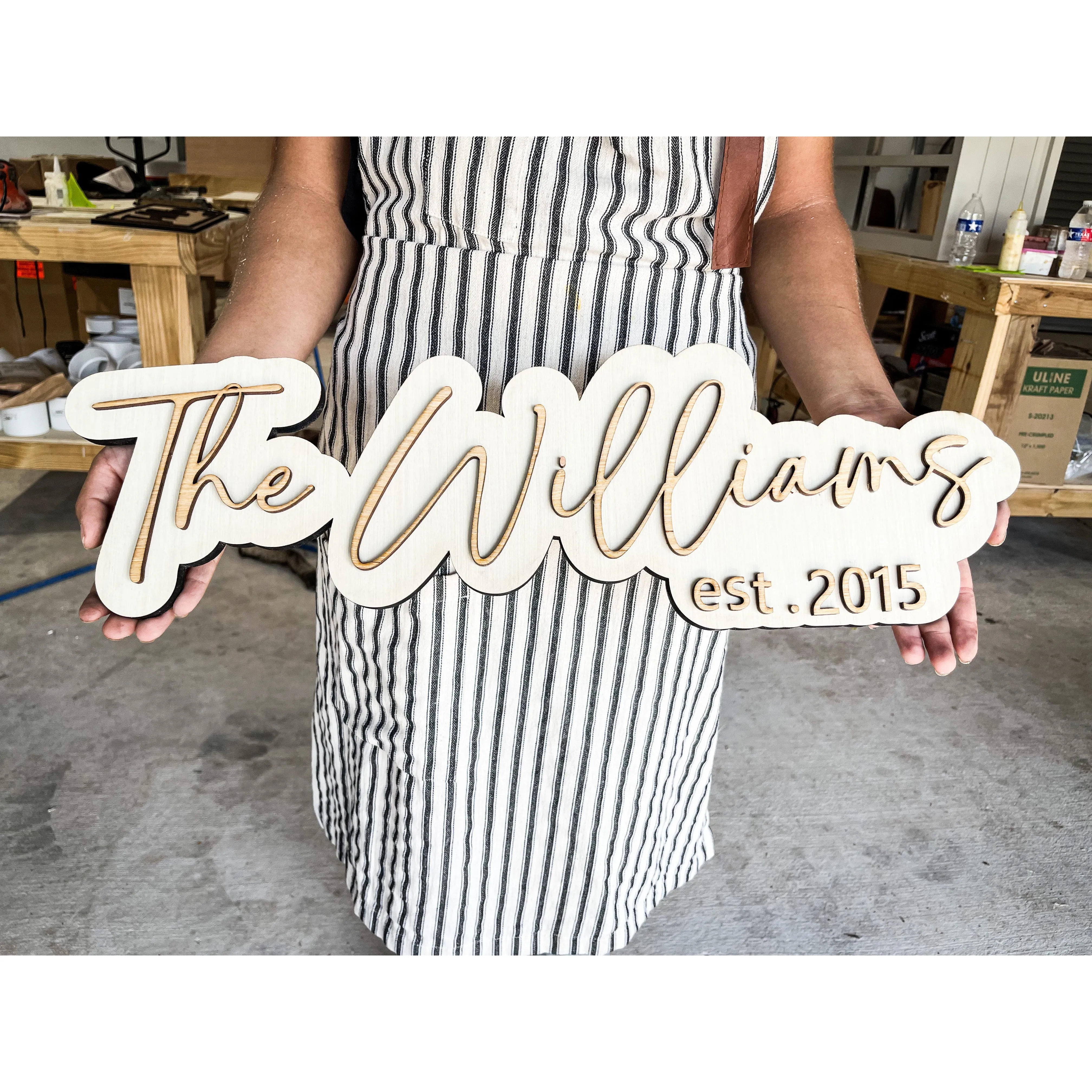 Custom Layered Sign