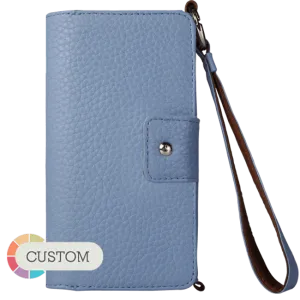 Customizable Lola XO IPhone 7 Plus leather wristlet case