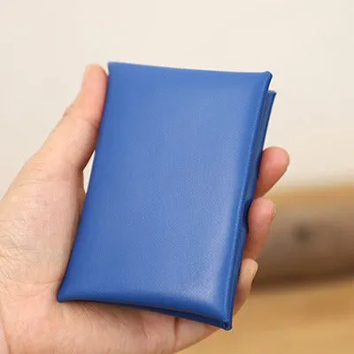 Cute Black Leather Card Holders Women Coin Wallet Multi Card Wallet For Women
